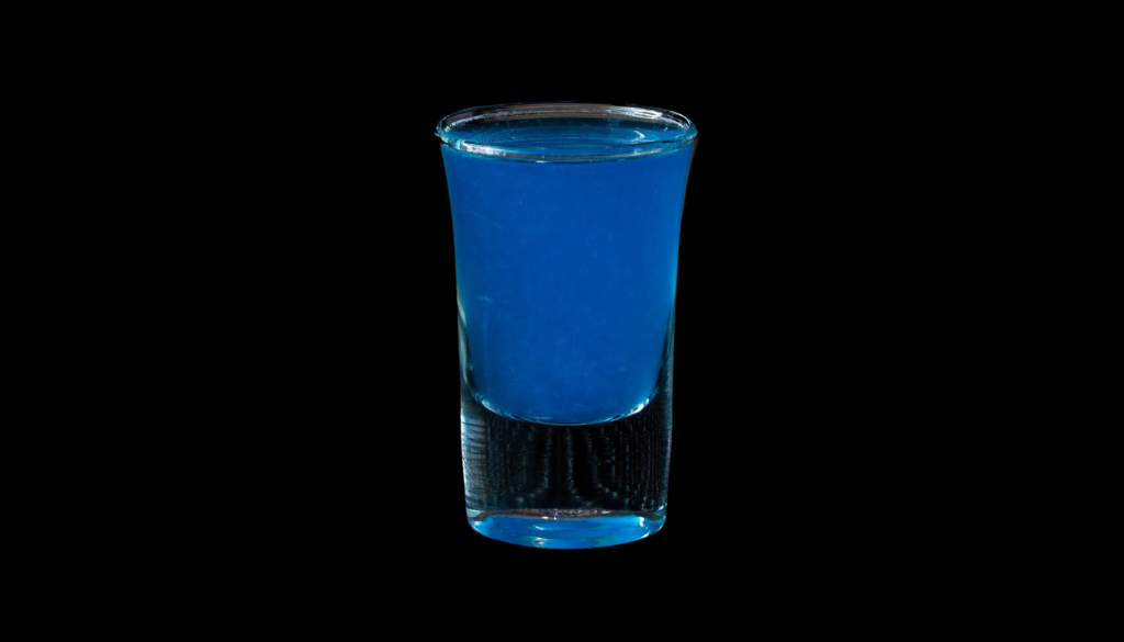 Blue Kamikaze shot