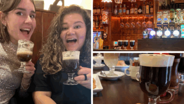 Award-Winning Irish Coffee at Katie Daly's Pub in Limerick, Ireland