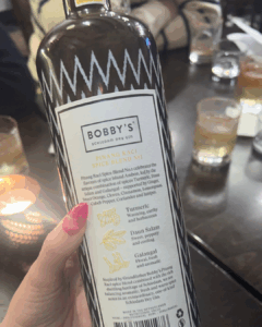 Bobby's Pinang Raci Dry Gin bottle
