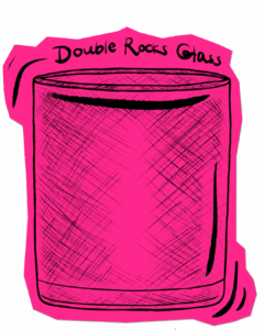 Gin & Tonic Double Rock Glass