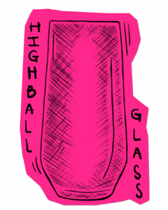 Gin & Tonic Highball Glass