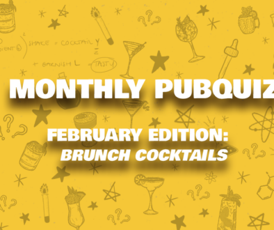 Monthly PubQuiz February brunch cocktails including the mimosa