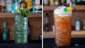 The Zombie and the Jungle Bird on a homebar top