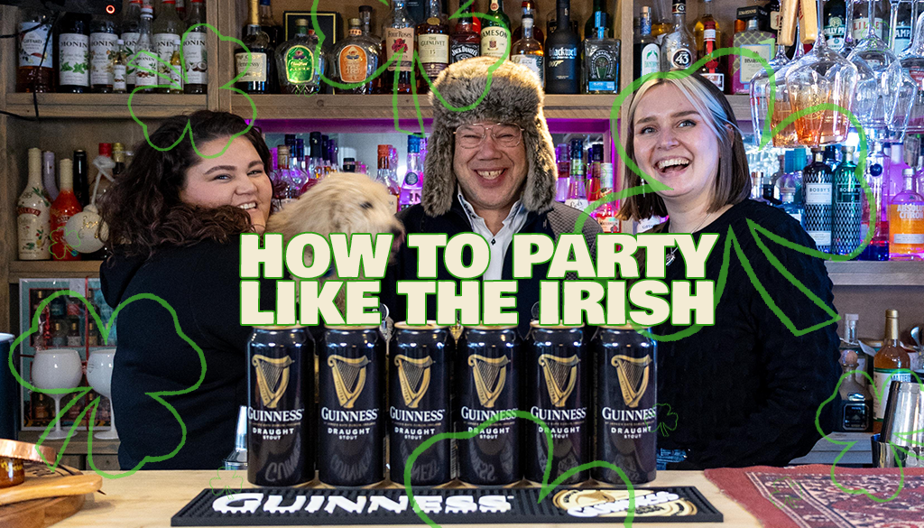How to Party Like the Irish - a blog about St. Patrick’s Day or St. Paddy's Day Drinks & Irish Party Ideas at Home