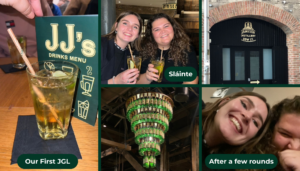 First time trying a Jameson Ginger & Lime in Dublin at the St. Bow Distillery.